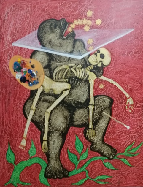 Technique: Oil Color On Canvas