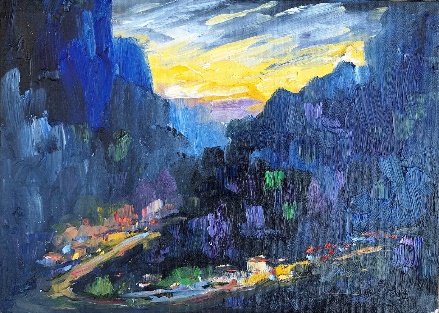 Road on Mountain